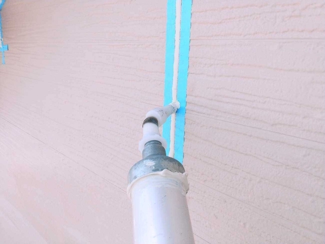 シーリング打ちこみ風景